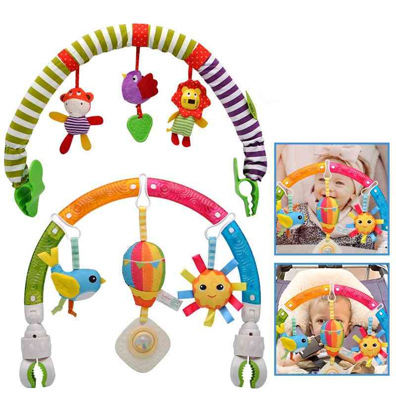 Music Fun- Stroller Pendant, Bed Clip, Hanging Rattle Toy For Baby