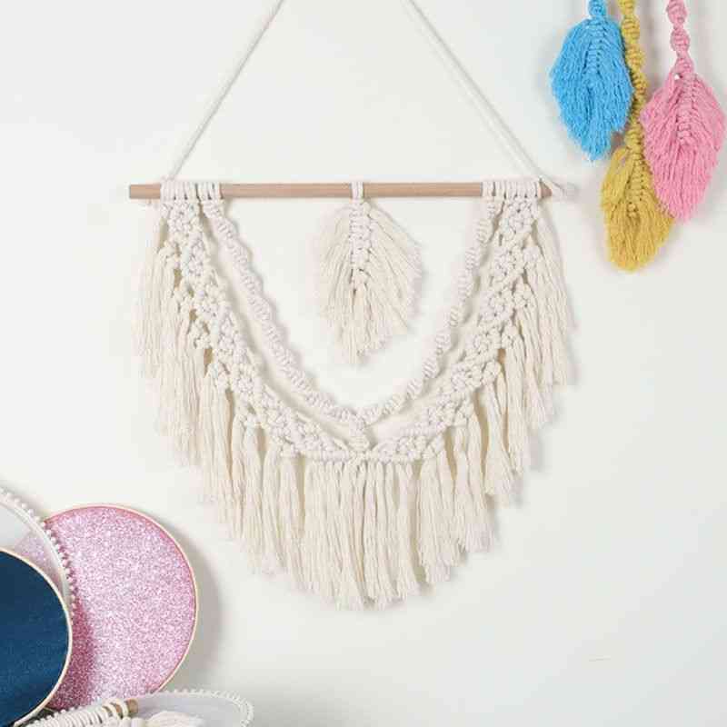 Tapestry Woven- Tassel Wall Hanging Pendant