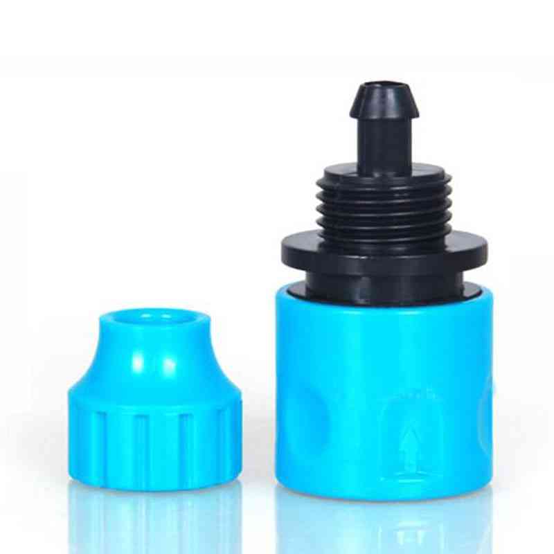 Garden Micro Water Hose, Fast Joint Plastic, Fitting Connector
