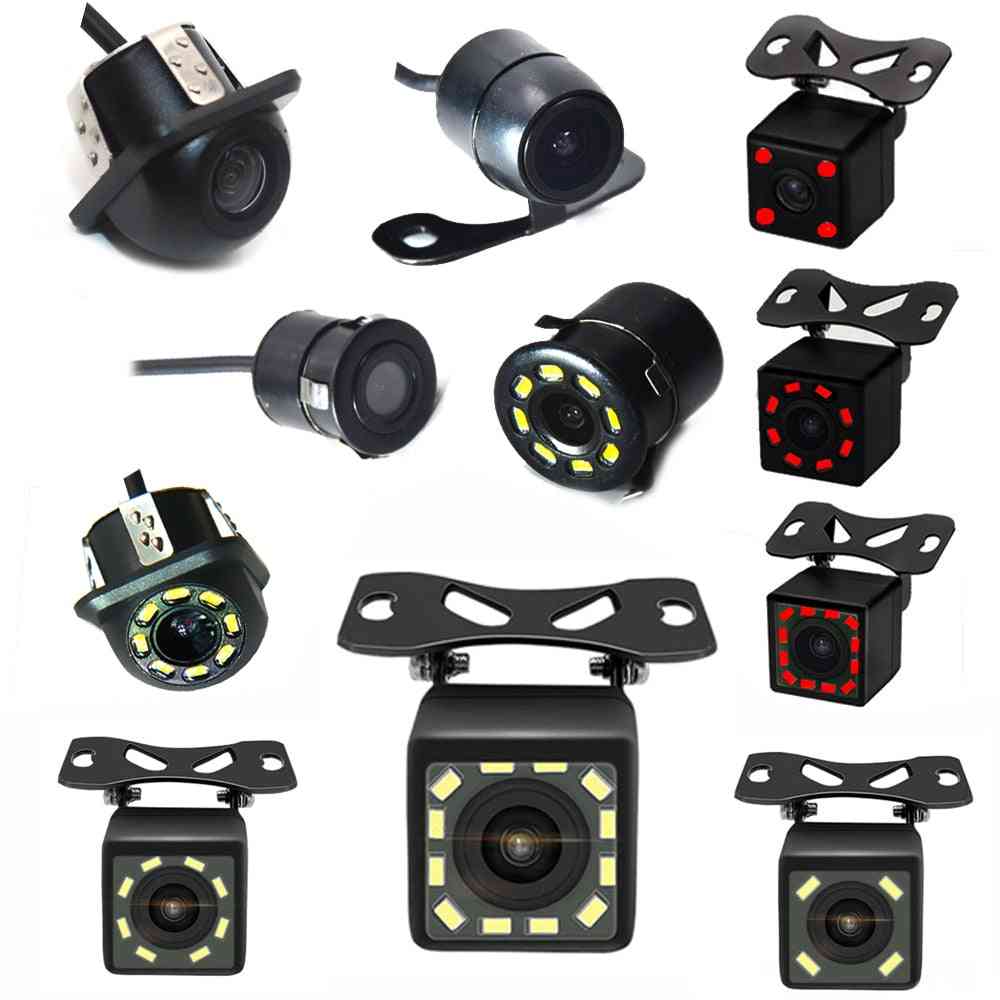 Wide Angle- Reverse Parking, Waterproof Ccd, Led Car Rear, View Camera