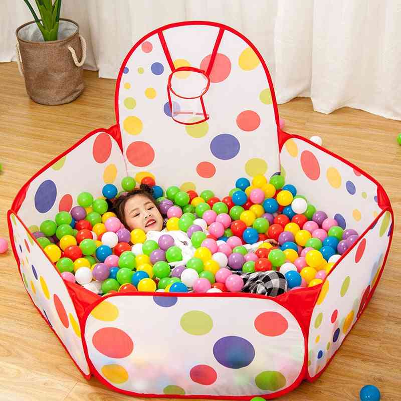 Foldable- Ocean Balls Pool, Tent Playpen, House Game Toy For Baby