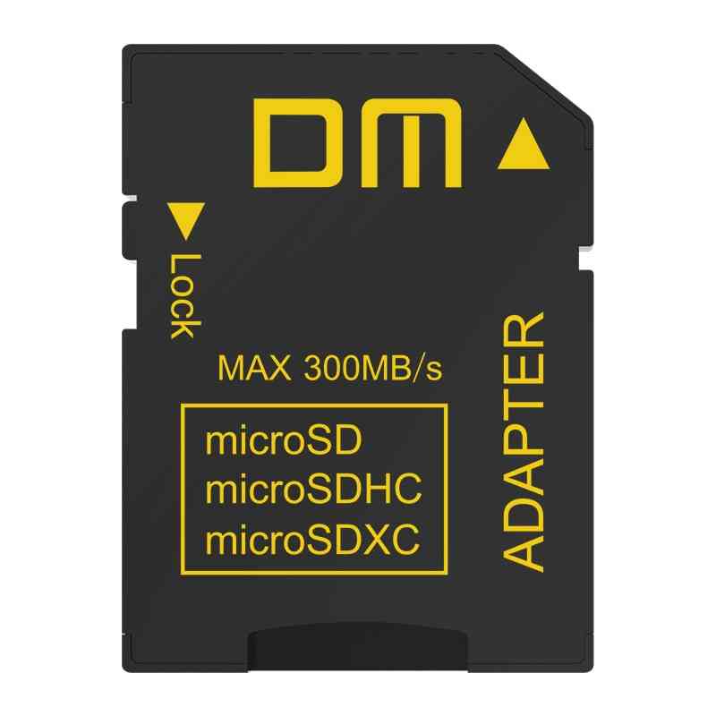 Dm sd adapter, microsdxc overførselshastighed kan op til 300mb/s
