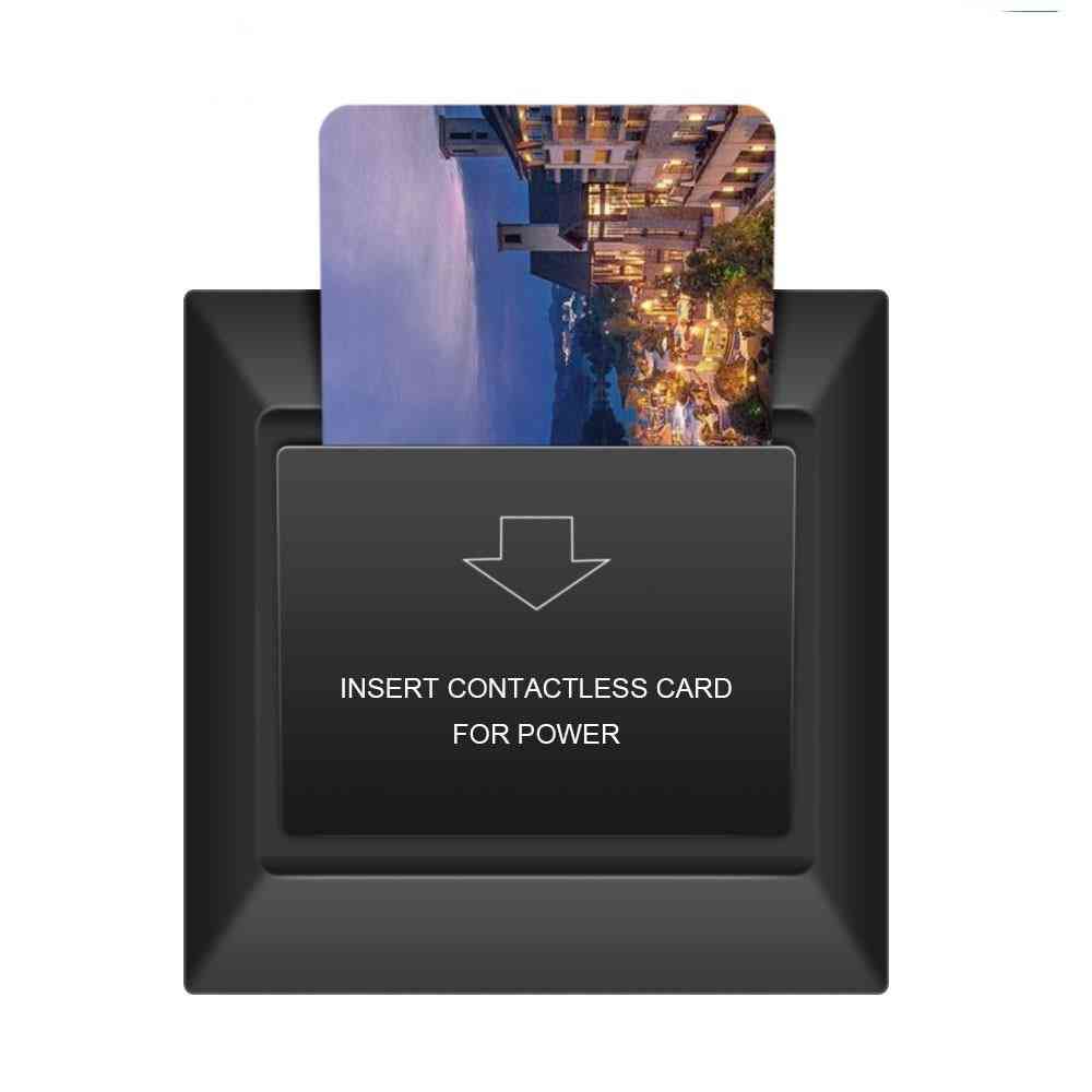 Black Hotel Card- Temic Motel Rfid, Contactless Wall Switch