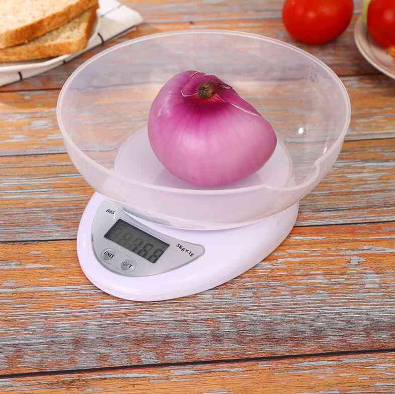 Portable Digital Food Balance Led Electronic Scales With Tray