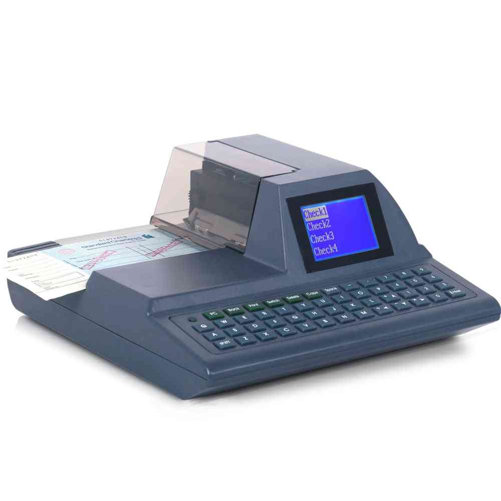Full-keyboard Check Printing Printer Cheque Writer Check Writing Machine