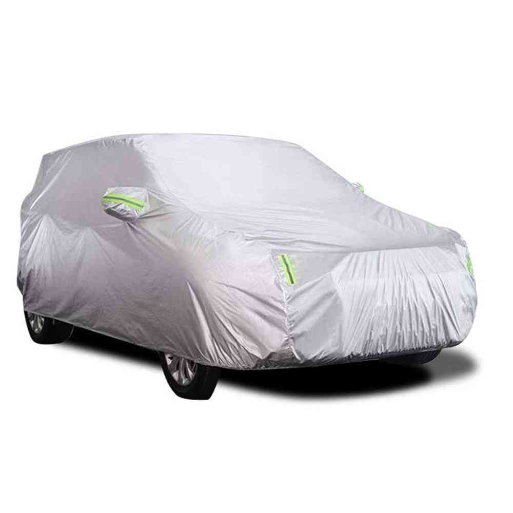 Auto Car-cover Full Covers With Reflective Strip Sunscreen Protection