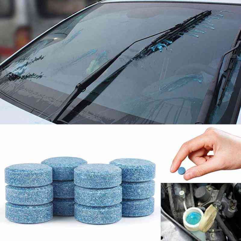 10pcs Condensed Effervescent Tablet Wiper Car Windshield Glass Washer