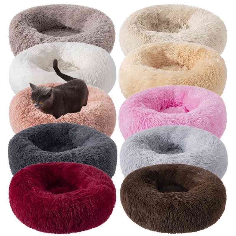 Pet Kennel Round Super Soft Fluffy Comfortable Mat - Set 1