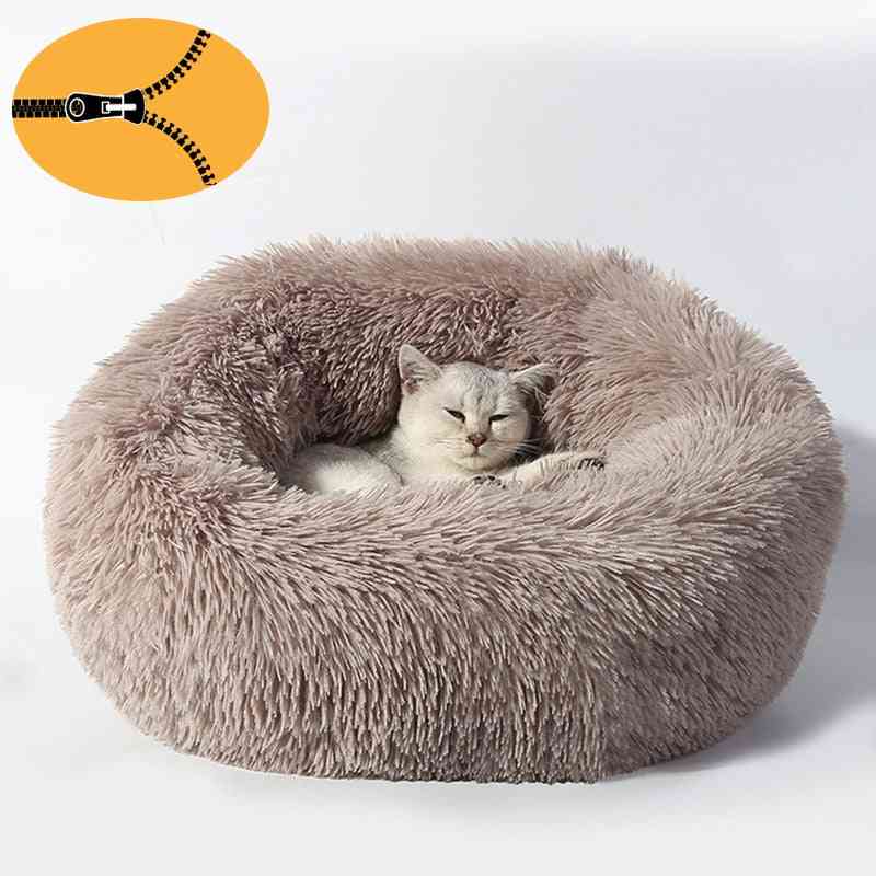 Donut Cuddler, Removable Cover Round Calming Pet Beds