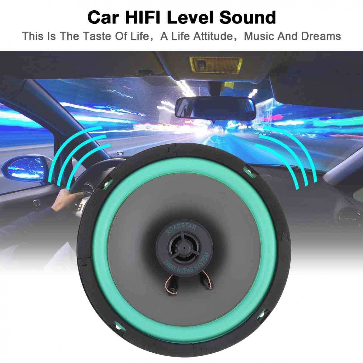 Haut-parleurs de fréquence de gamme complète stéréo de musique audio automatique de porte de véhicule