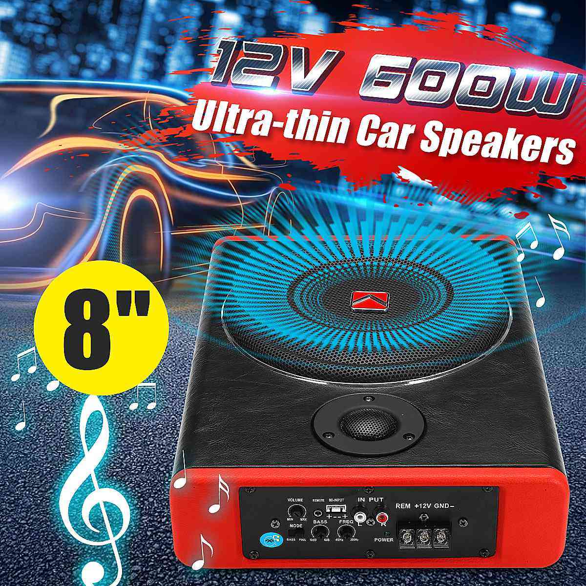 Speaker / Audio Amplifier Vehicle Subwoofer