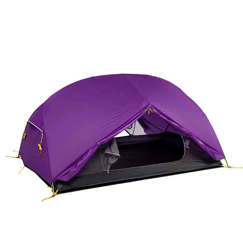 Nylon Fabric Double Layer Waterproof Outdoor Camping Tent
