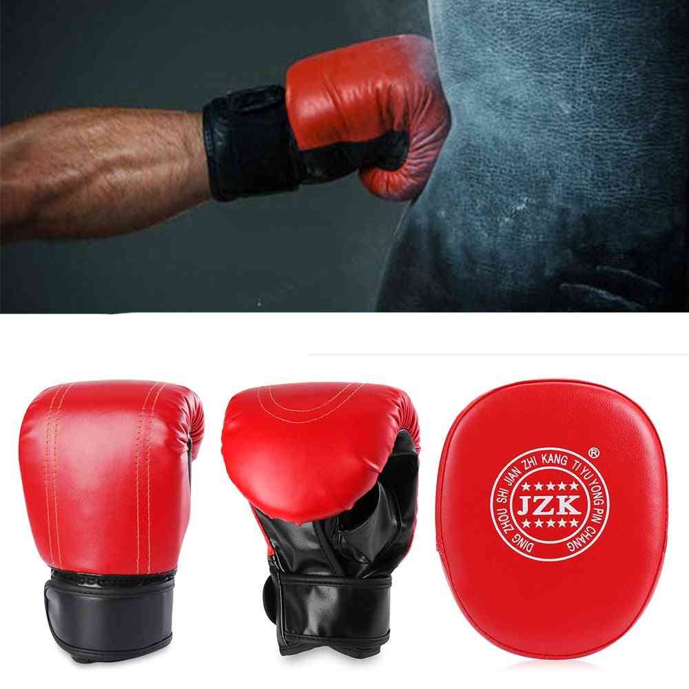 Boxing Gloves, Focus Pads Set