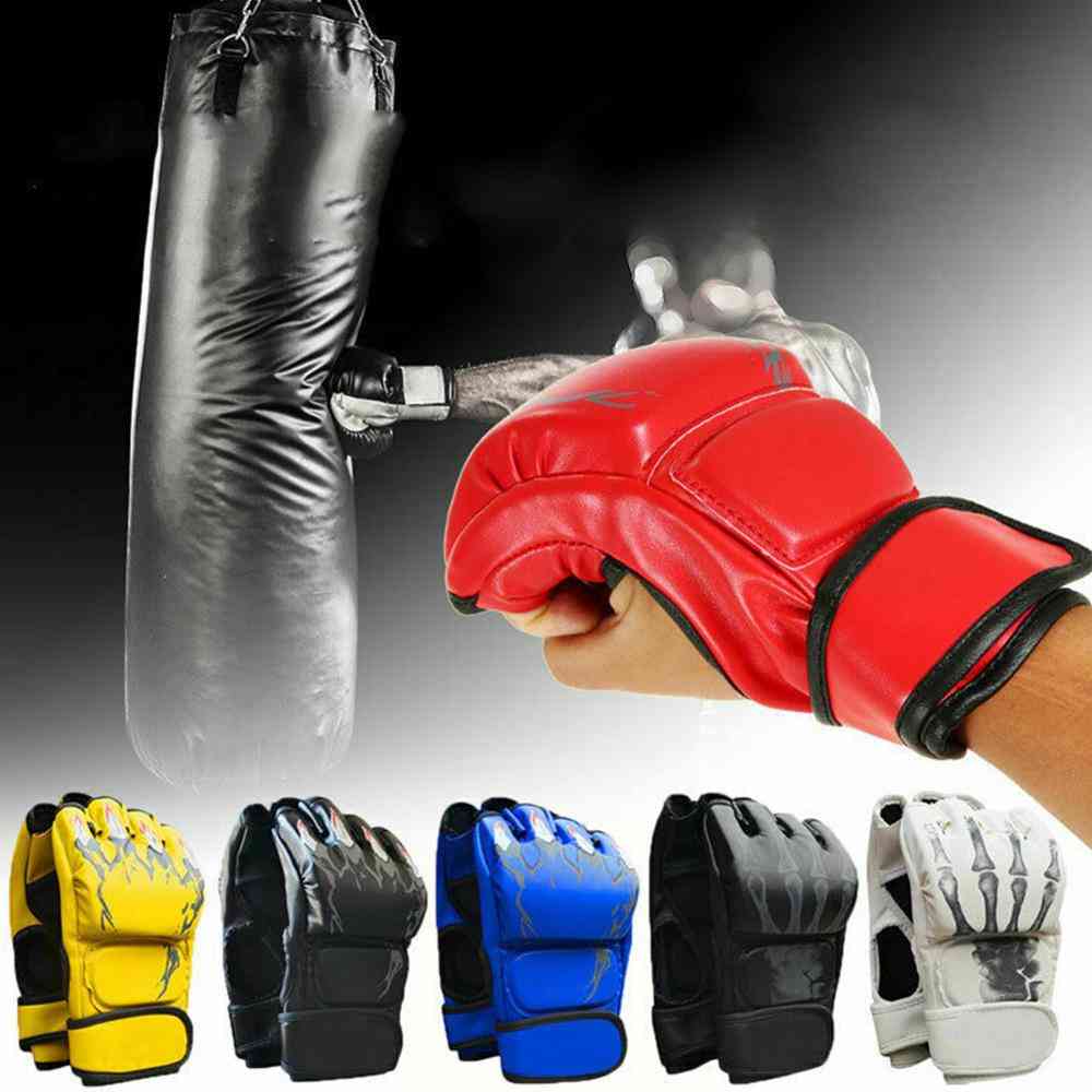 Half Finger Training Fighting Gloves