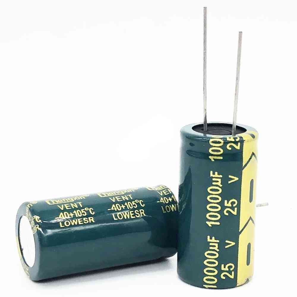 25v 10000uf 18*35 Low Esr High Frequency Aluminum Electrolytic Capacitor