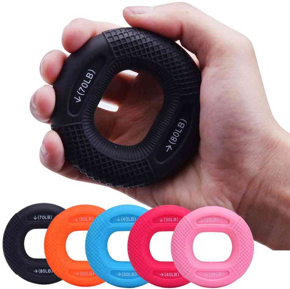 Silicone Finger- Exercise Gripper, Hand Forearm, Band Ring