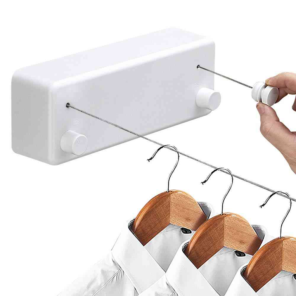 Stainless String Laundry Hangers Wall Drying Rack