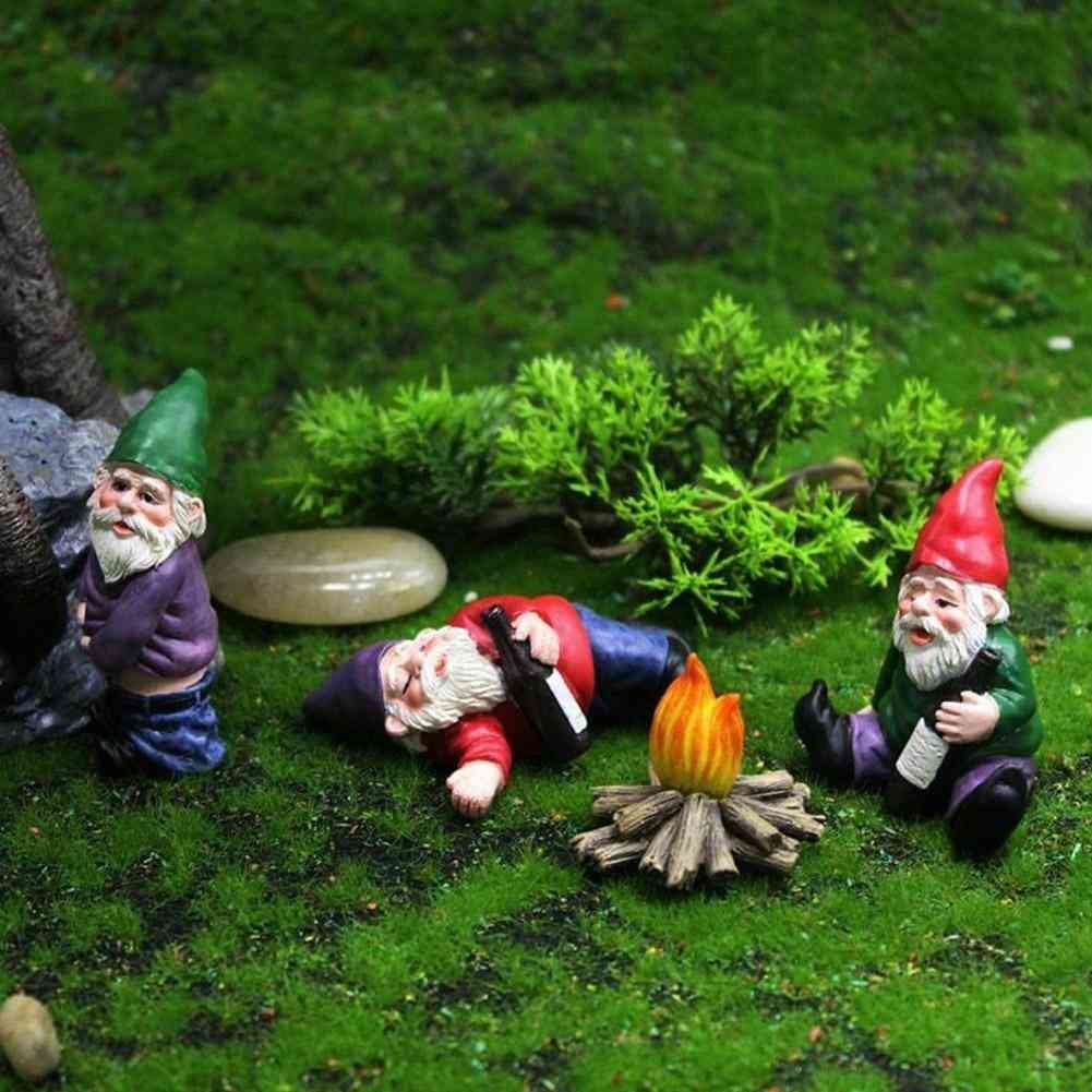 Miniature Garden Dwarf Ornaments Landscape Decoration