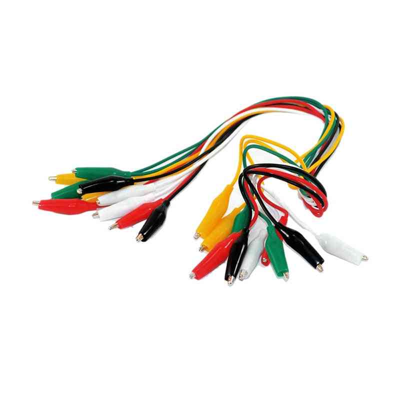 Electrical Alligator Clips Test Leads & Jumper Wire Kit
