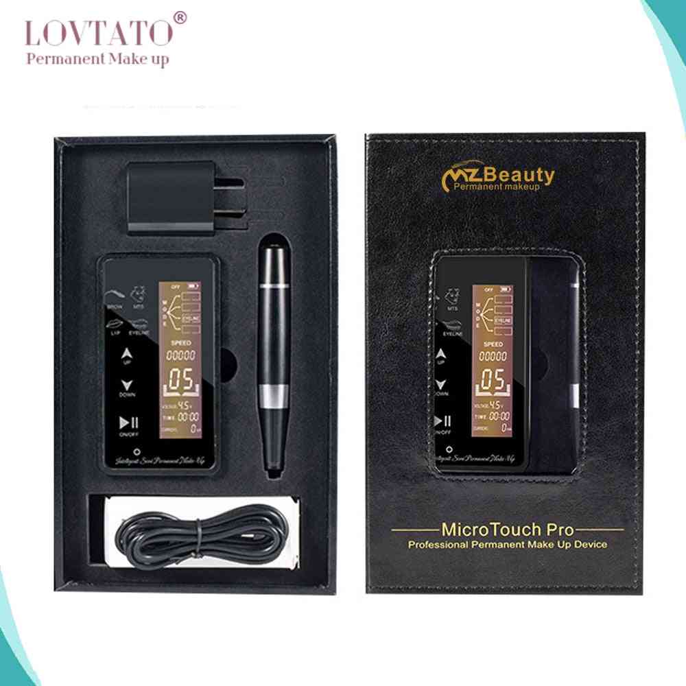 Digital Tattoo Machine-semi-permanent Makeup Beauty Pen With Lcd Screen