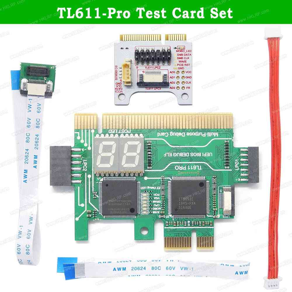 Multifunction Motherboard Diagnostic Tester Lpc-debug Post Card Diagnostic