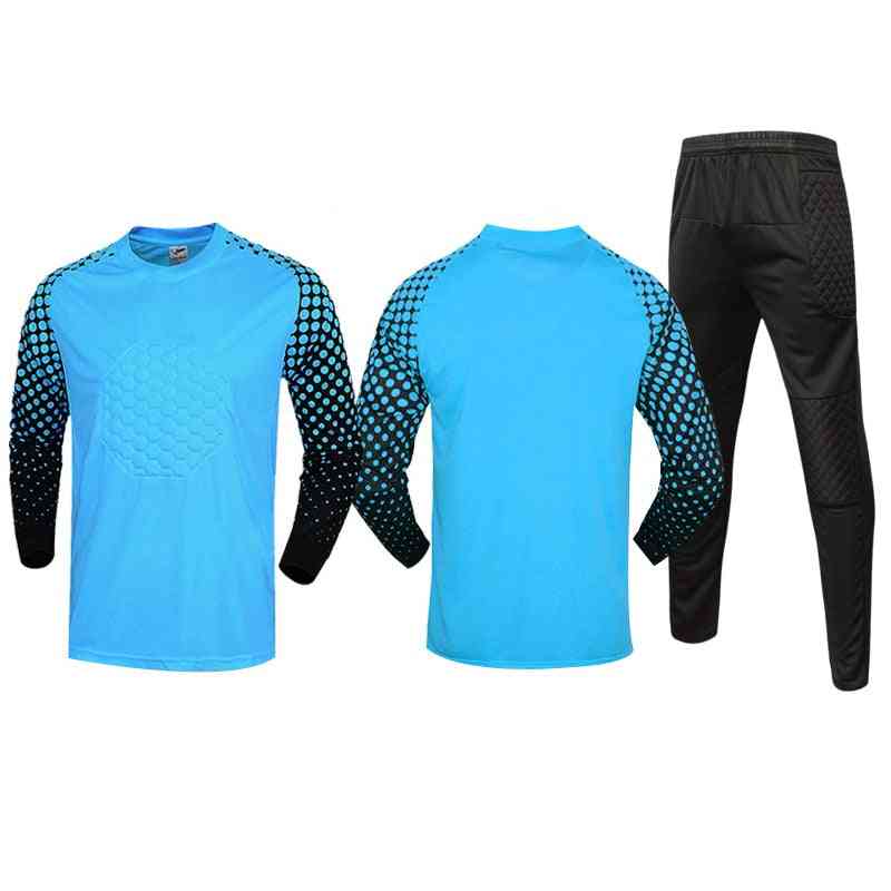 Uniforme de gardien de but pour hommes, ensemble de maillots de football pour hommes