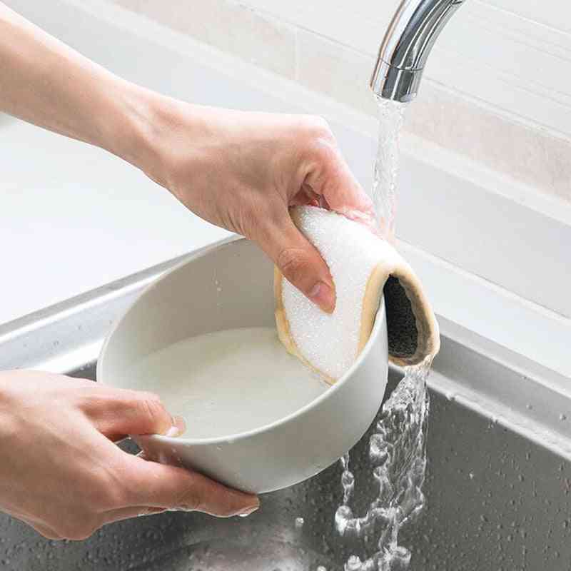 Anti Grease Wiping Rags, Absorbent Washing Dish Sponge