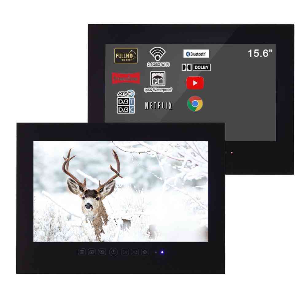 Bathroom Waterproof Smart Led Android Wi-fi Shower Hidden Tv Monitor, Hotel Television