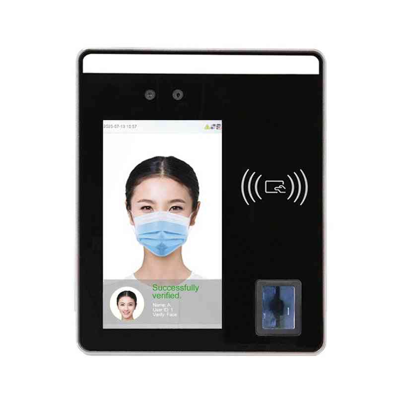 Machine de pointage biométrique de reconnaissance faciale de visage d'empreinte digitale