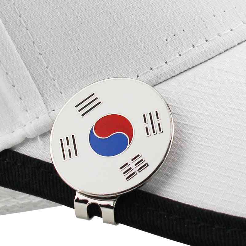 Flag Golf Marker With Magnetic Cap Clip