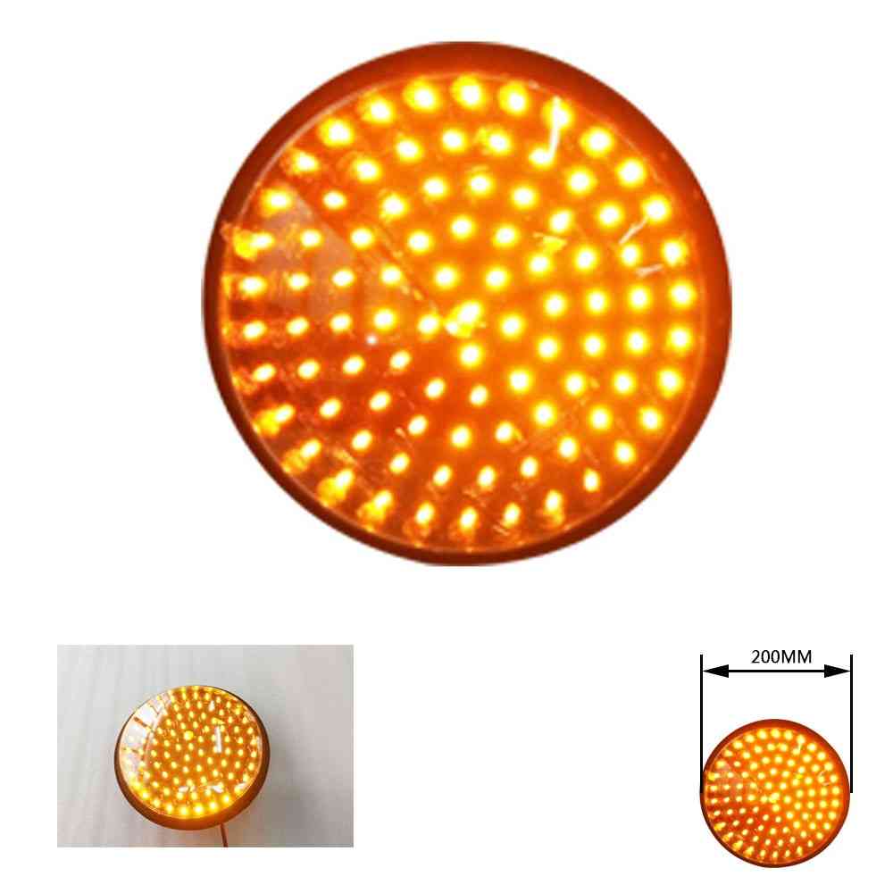 200mm Diameter 8 Inch Yellow Road Safety Light