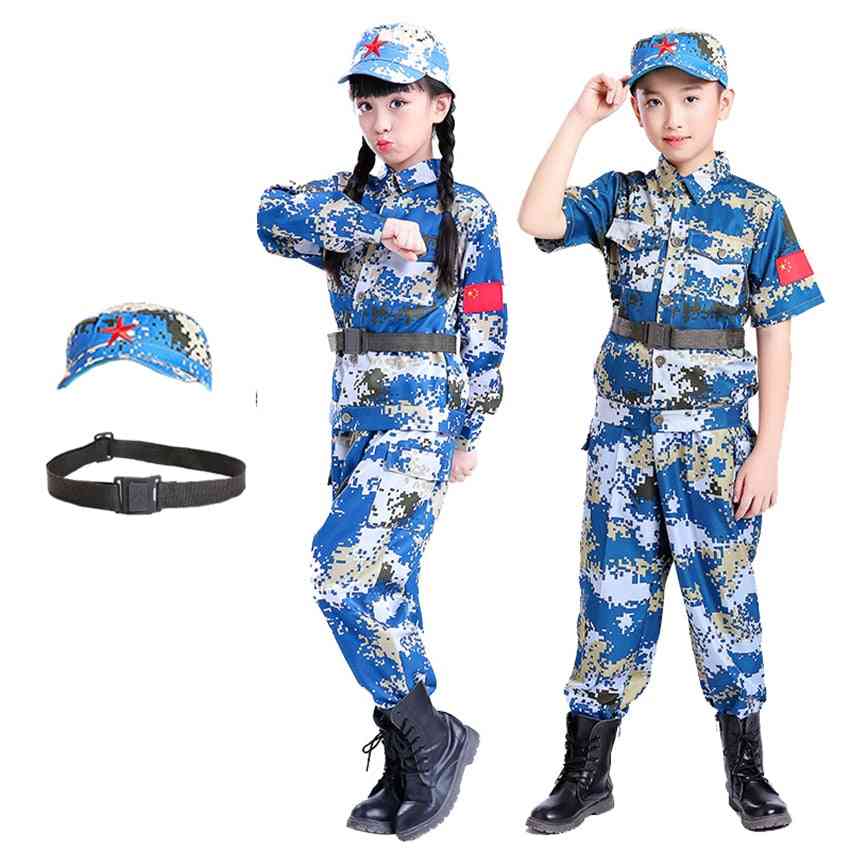 Militäruniform armé soldat cosplay kostymer