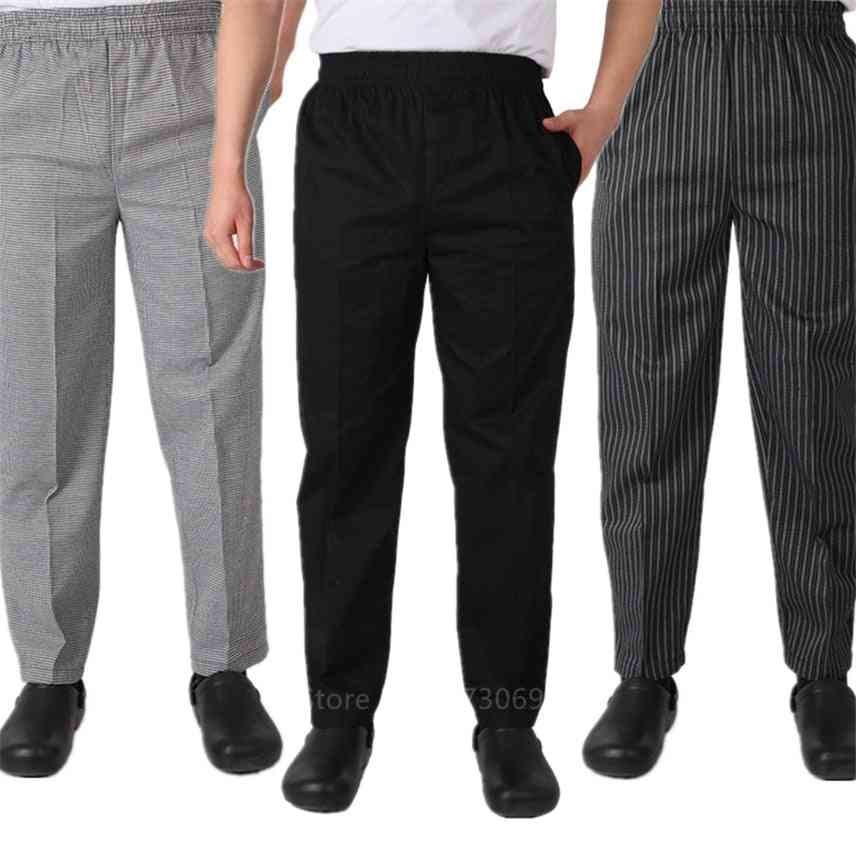 Adult Chef Uniform Loose Trousers For Mens