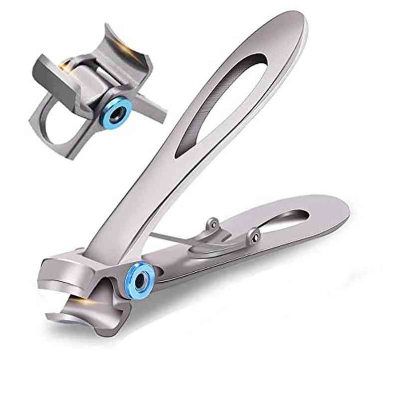 Stainless Steel- Opening Manicure, Nail Clipper, Fingernail Cutter Tool