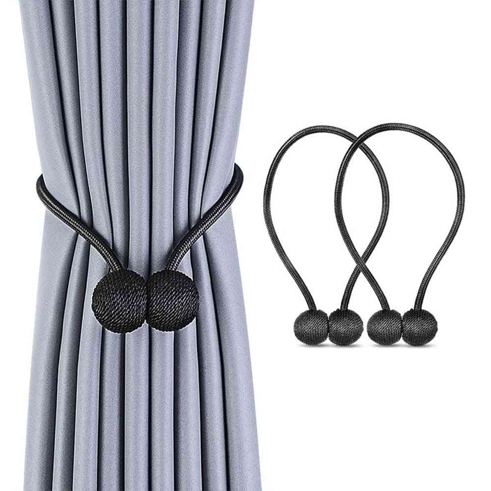 Pearl Magnetic Ball Curtain Simple Tie Rope Backs