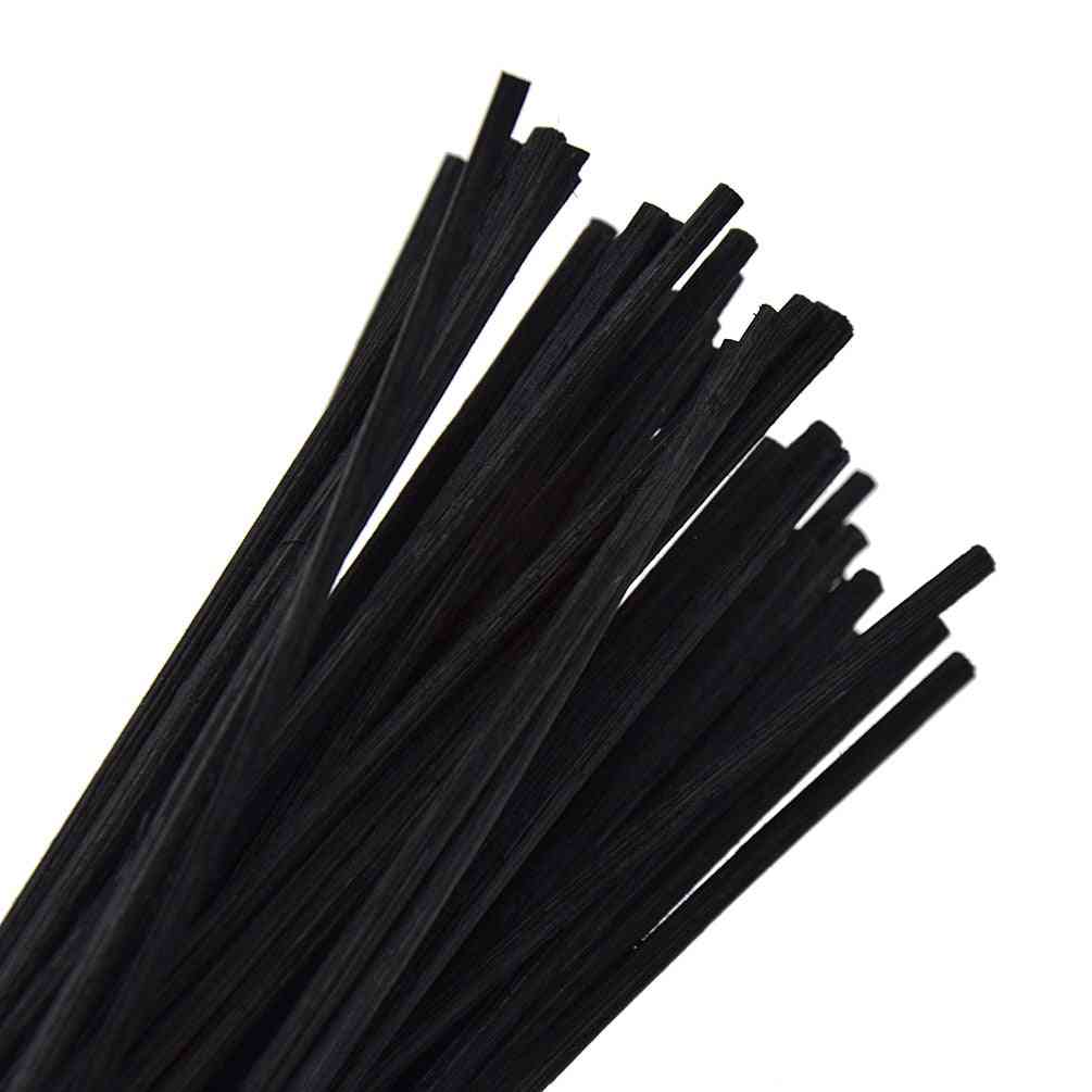 50pcs Black Rattan Reed Replacement Refill Sticks