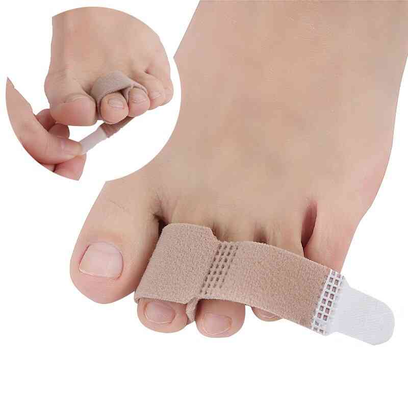 Fötter fingerkorrigerare innersulor tyg gel silikonrör