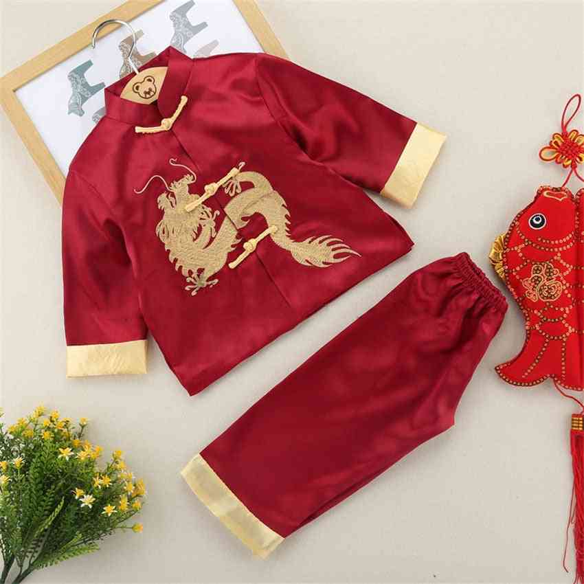 Kínai stílusú sárkány tang öltöny