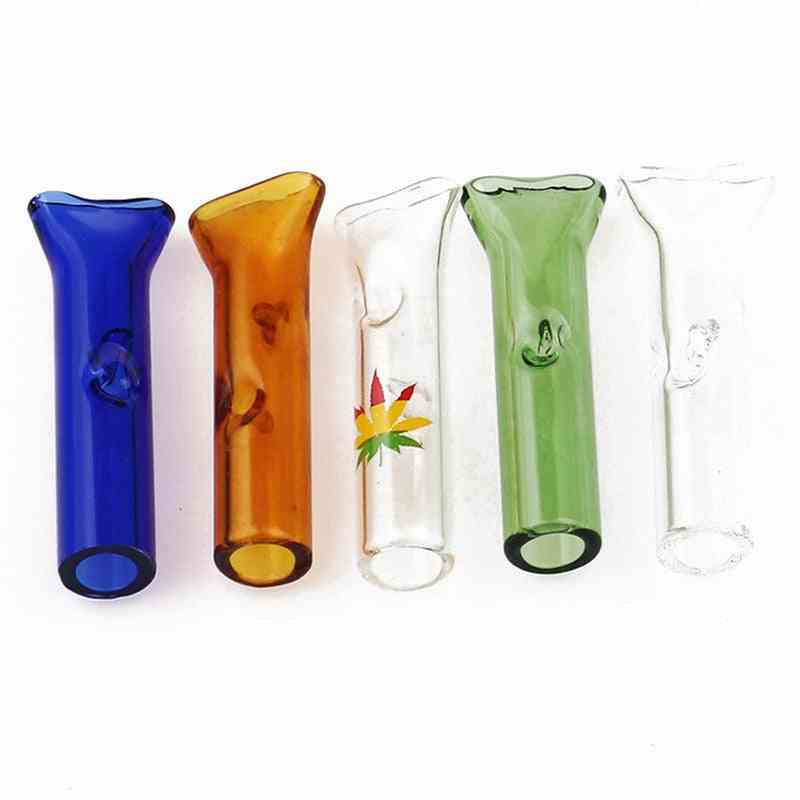 Multicolor Glass Filter Small Cigarette Holder Pipes