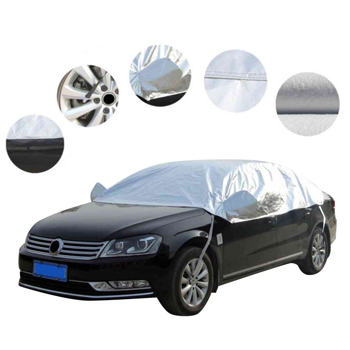 Uv Protection Dust Proof Car Cover With Wind-proof Hooks Suction Cups