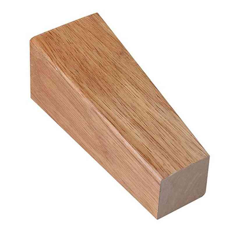 Wooden Furniture Cabinet Leg- Right Angle Trapezoid Feet Replacement