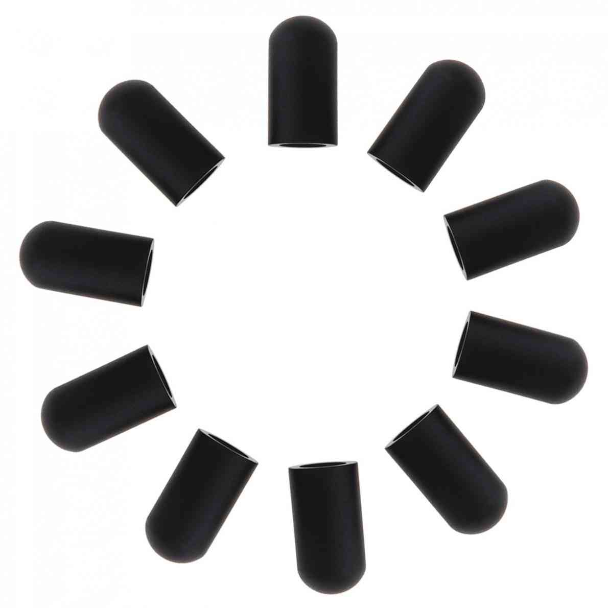 Silicone Drum Stick Sleeves Head Protective Mute Cover Cap