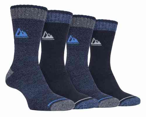 4 páry pánskych tlmených turistických ponožiek