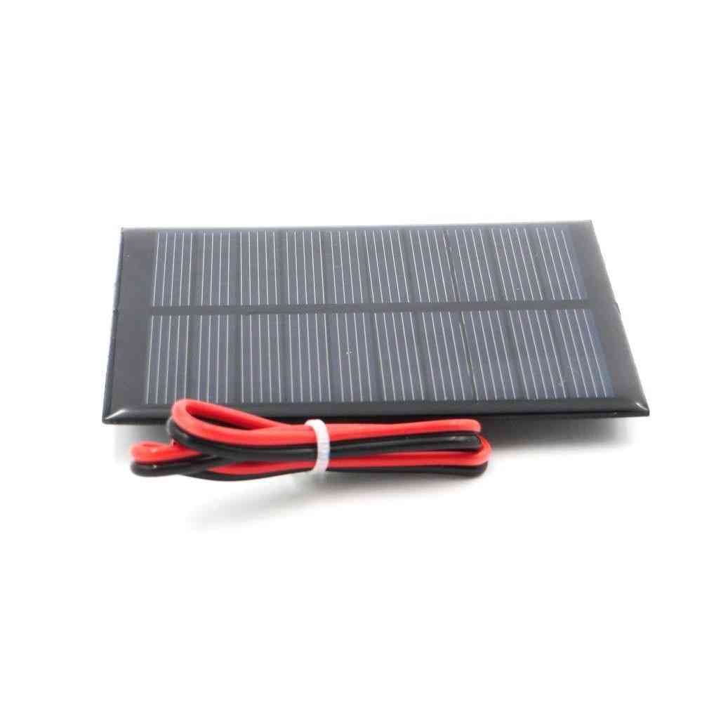 Silicon Diy Battery Charger Module Mini Solar Cell Wire