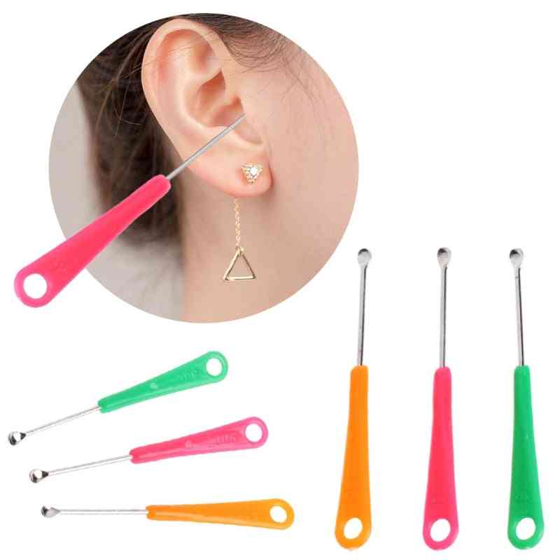Portable Earpick Spoon Tool -ear Wax Curette Remover