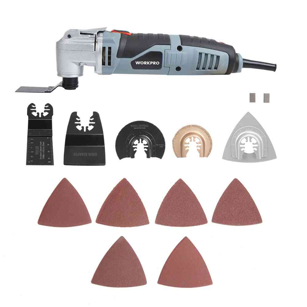 Multifunction Power Tools, Home Renovator, Diy Woodworking With Accessory Kit