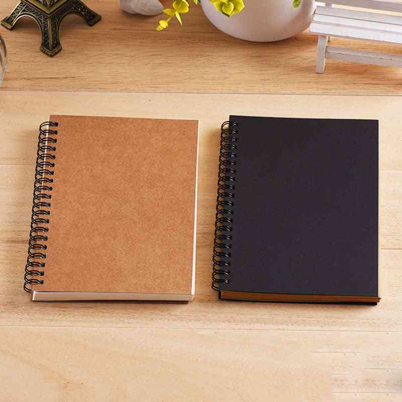 Notebook Spiral Sketchbook Stationery Accessories For Office Use