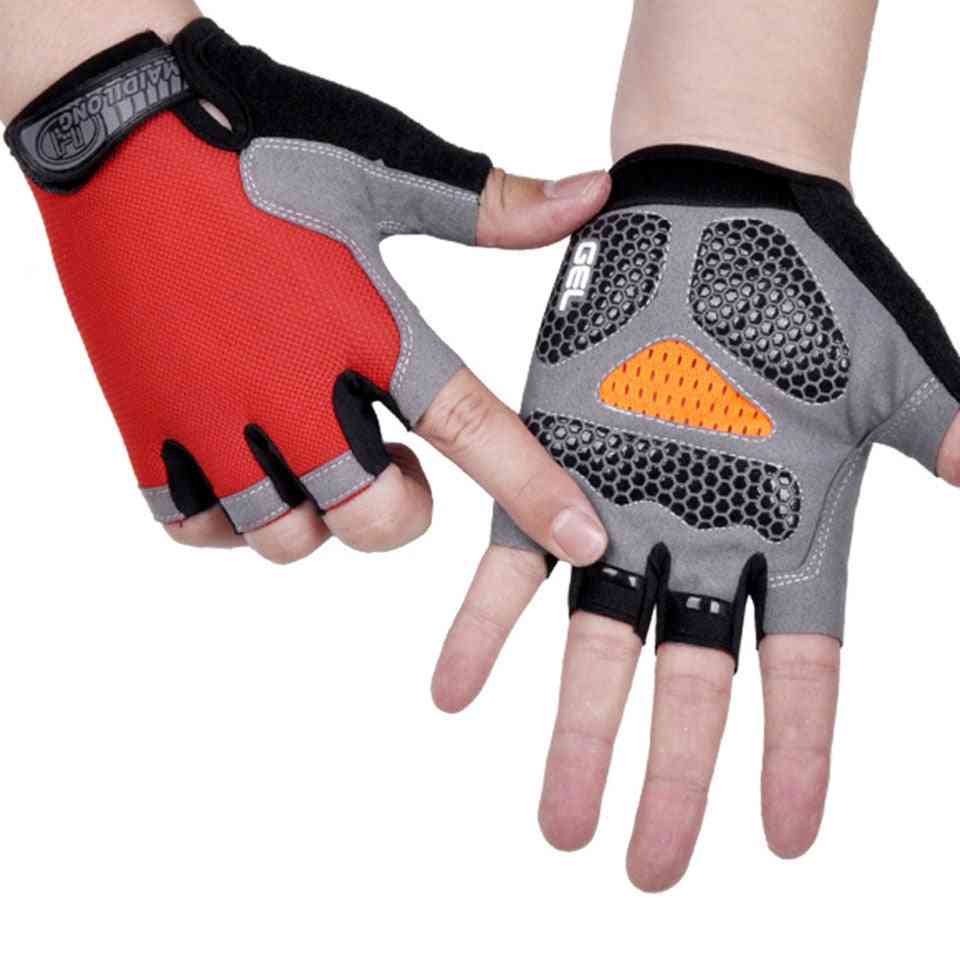 Training Exercise Anti Slip Weight Lifting Sports Gym Gloves For Men