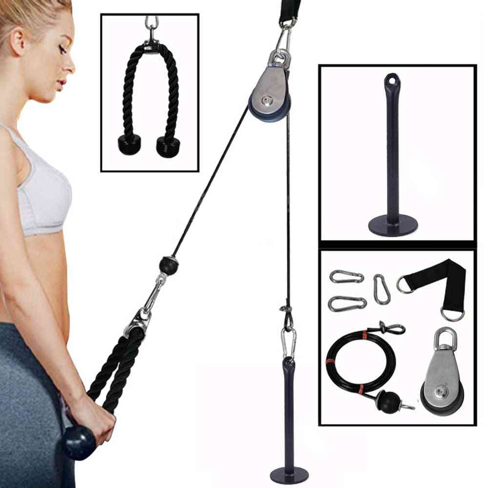 Home Workout Fitness Pulley Cable Machine