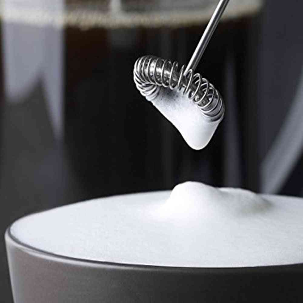 Automatic Electric Stainless Steel Mini Coffee Milk Mixer Frother